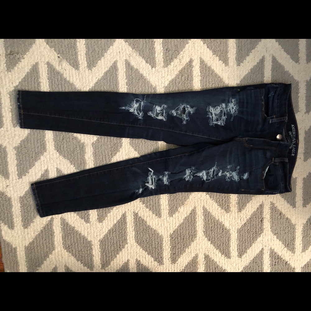 AE ripped jeans